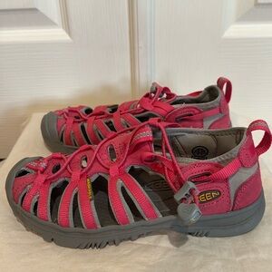 Keen Pink Girls Hiking Water Sandals Shoes Size 3